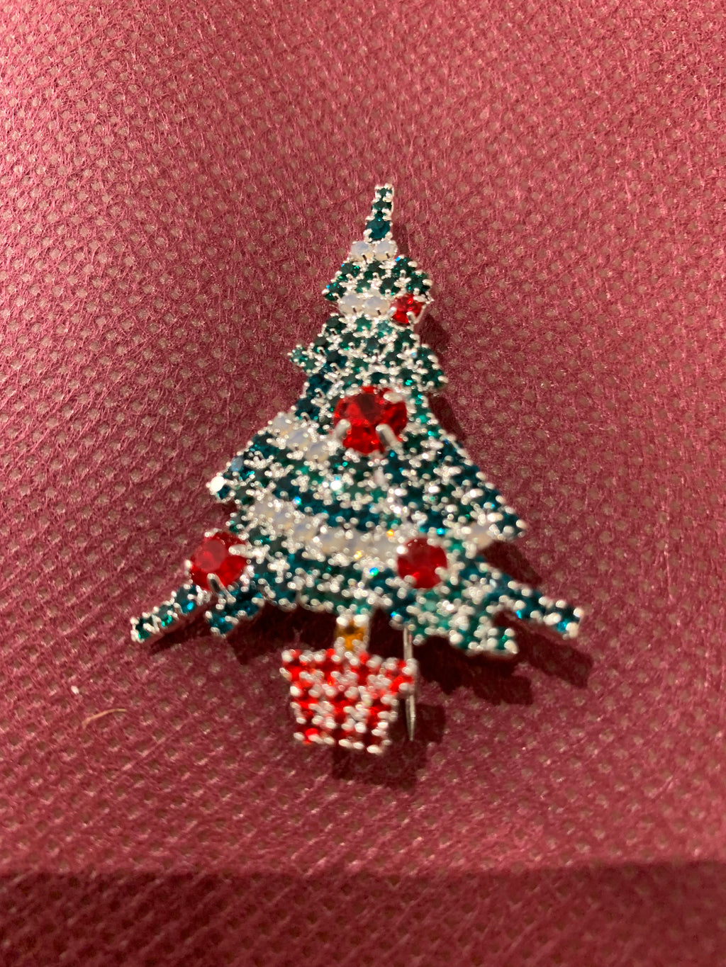 Rhinestone Holiday Pins
