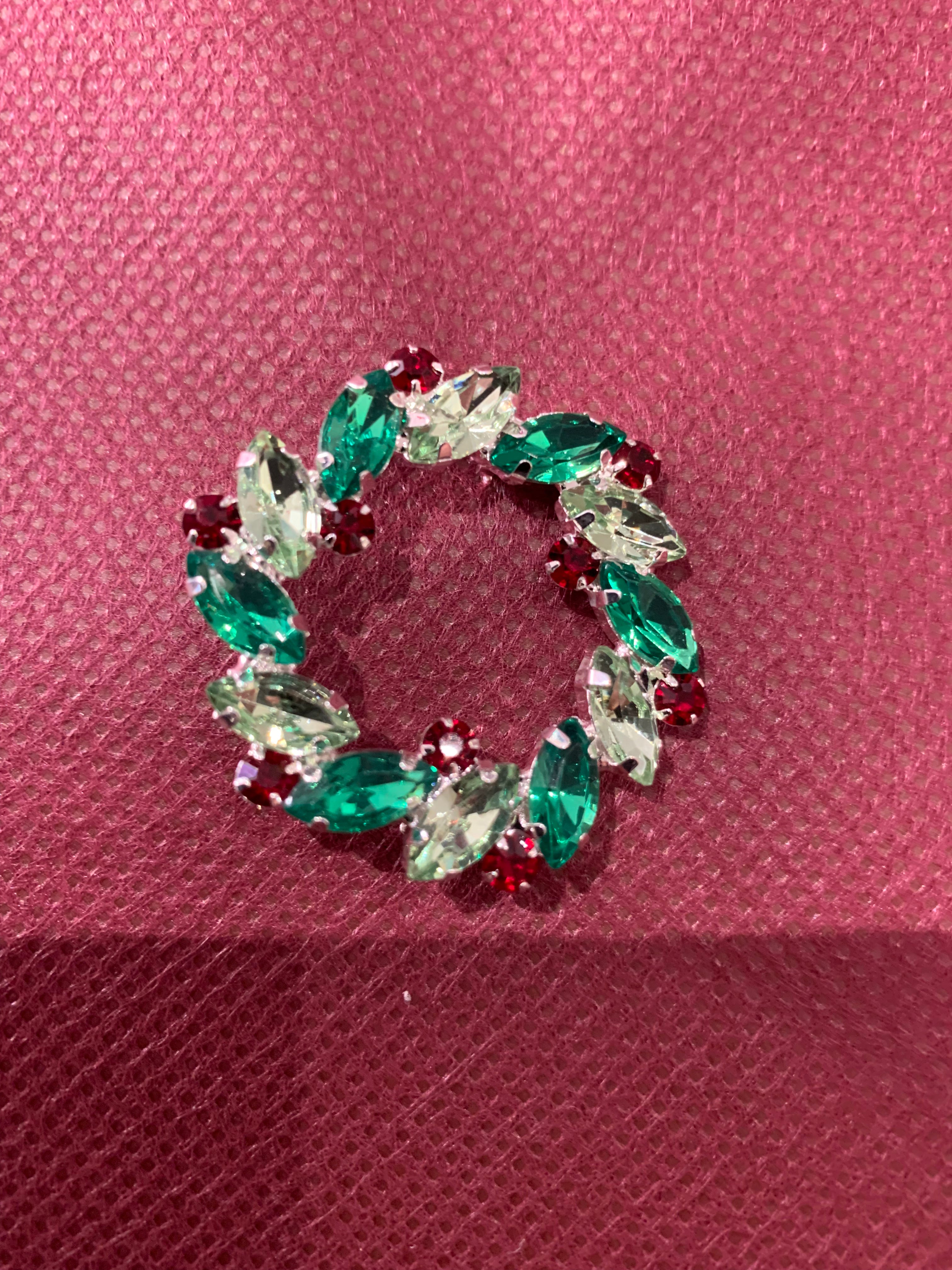 Rhinestone Holiday Pins