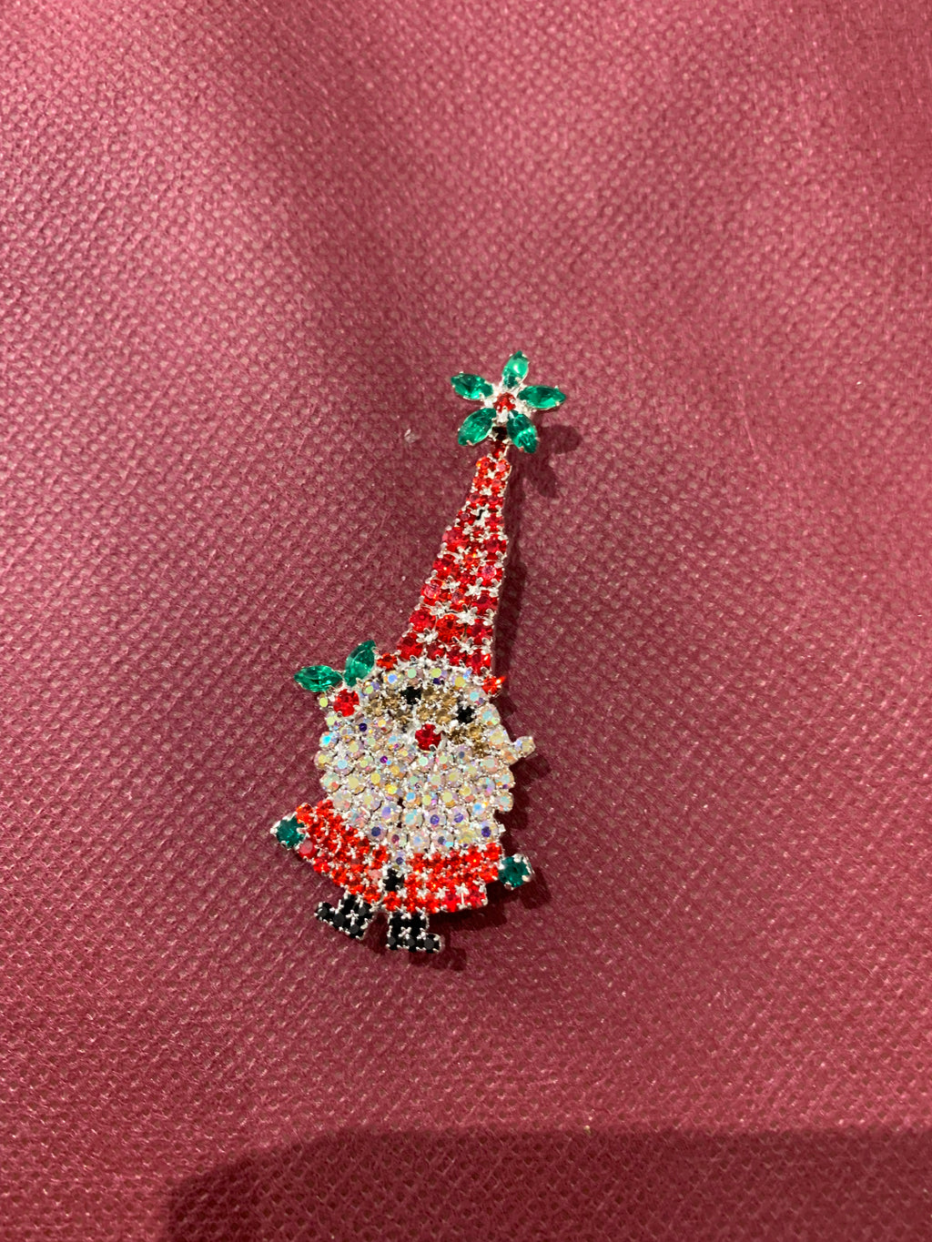 Rhinestone Holiday Pins