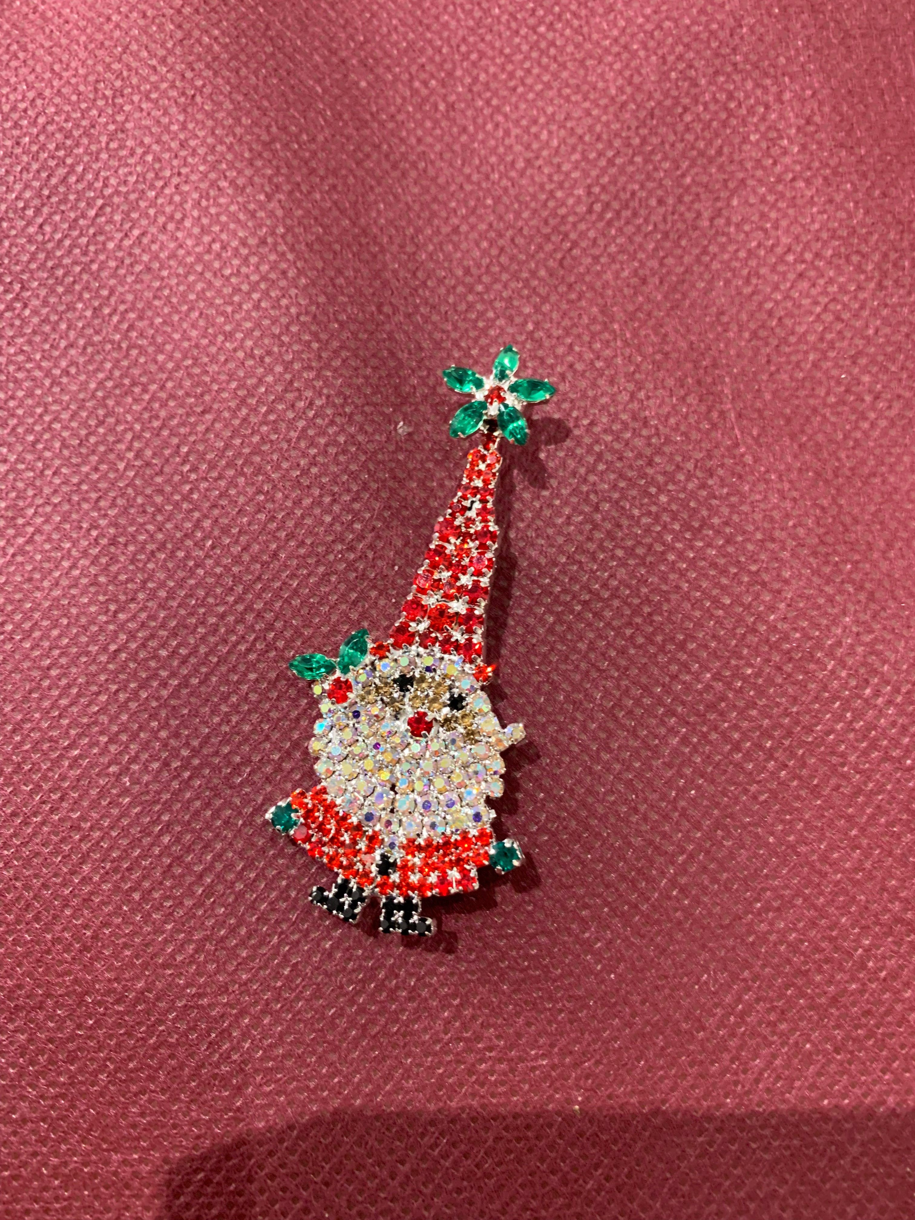 Rhinestone Holiday Pins
