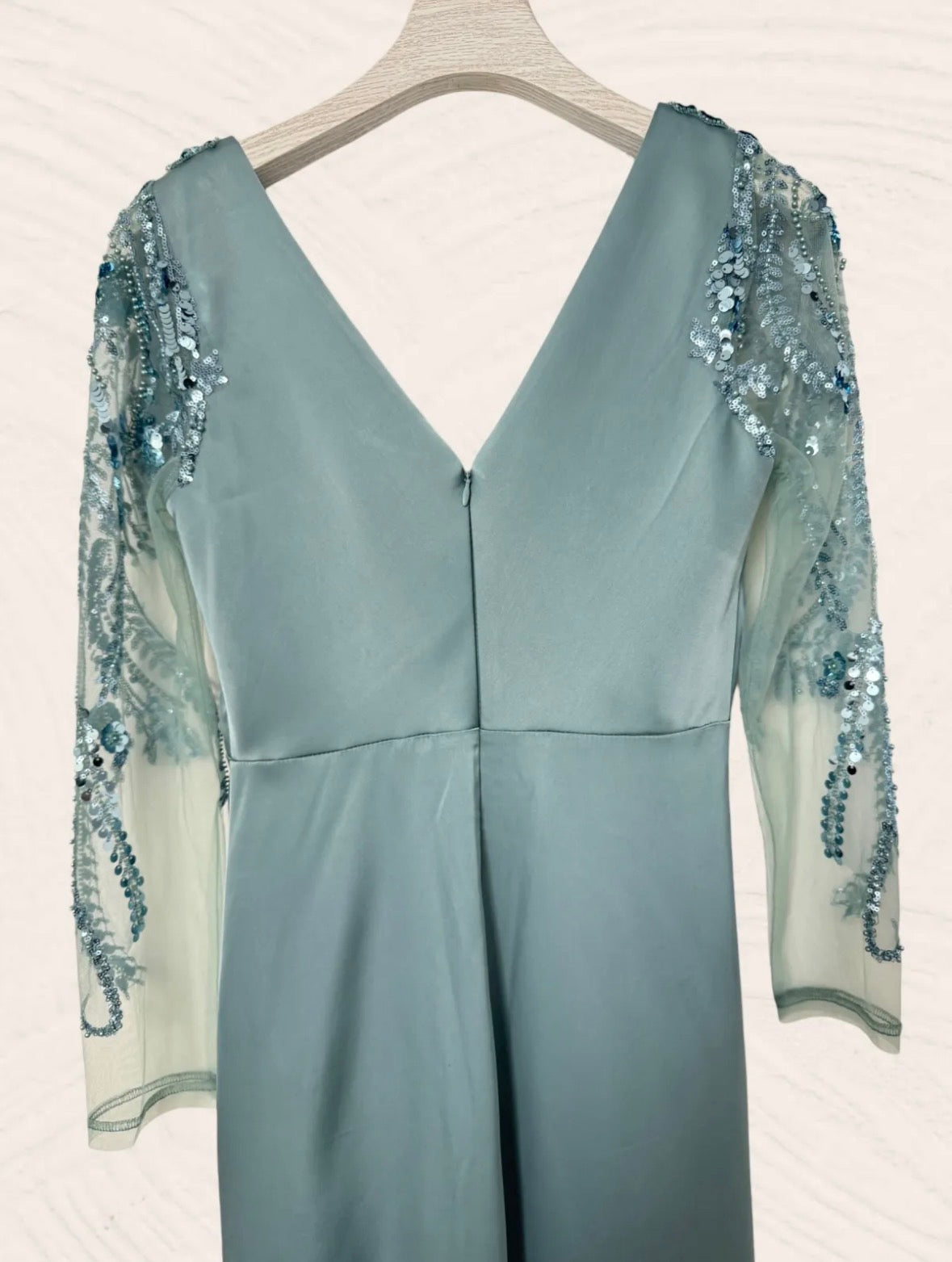 Big Size Celadon Green Satin Dress Aphrodite Malta Big Size Celadon Green Satin Dress Aphrodite Malta