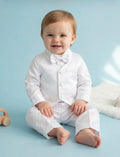 Elegant boys baptism suit