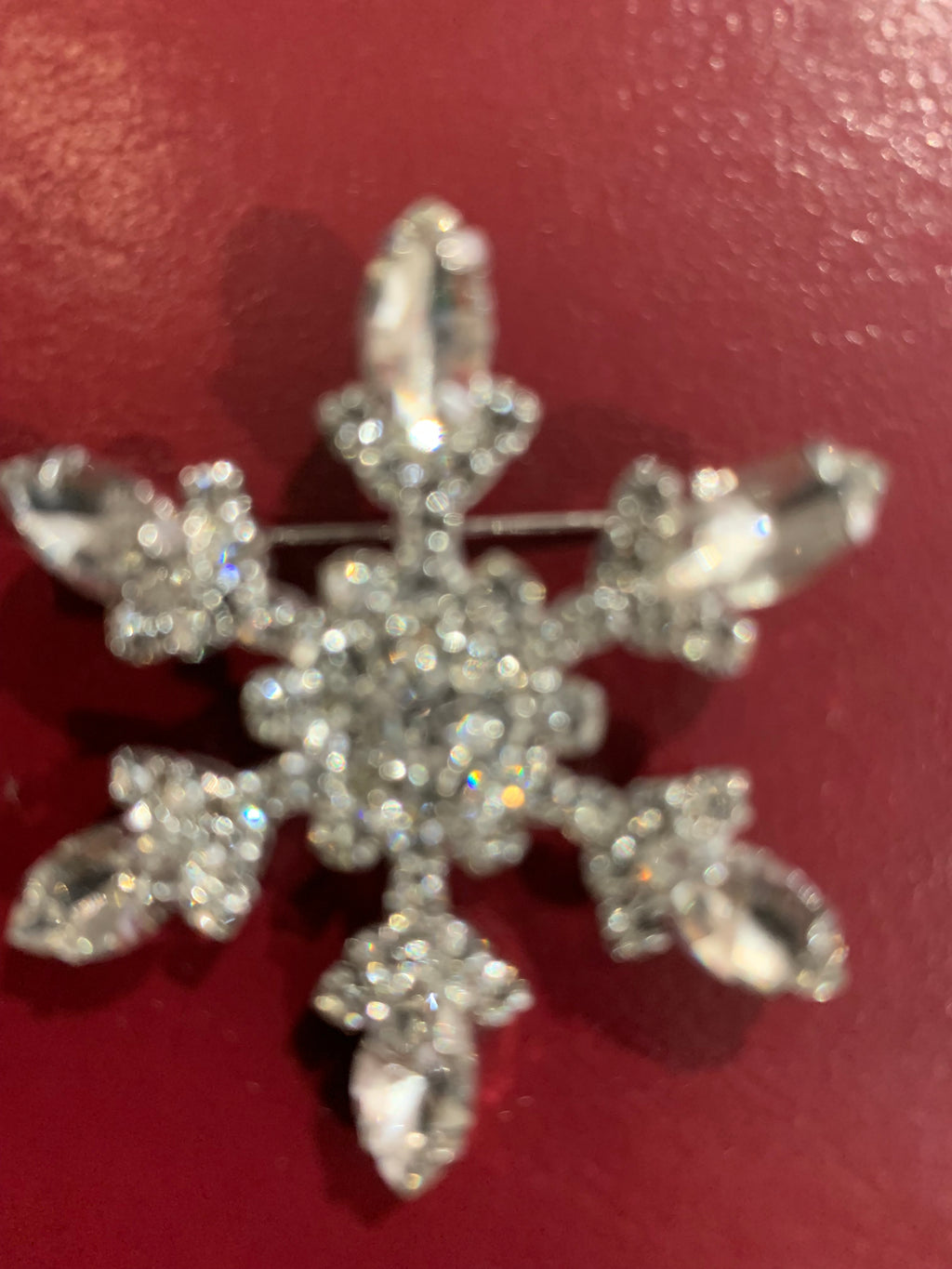 Rhinestone Holiday Pins
