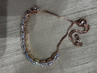 Rhodium Plated tennis Bracelets