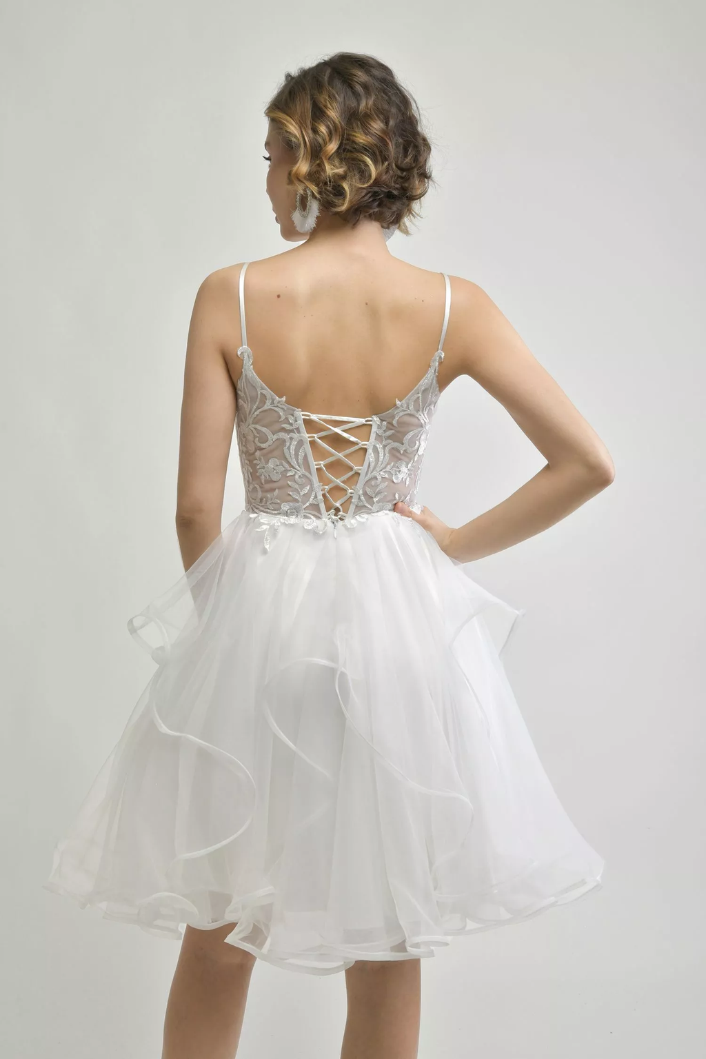 White after party dress