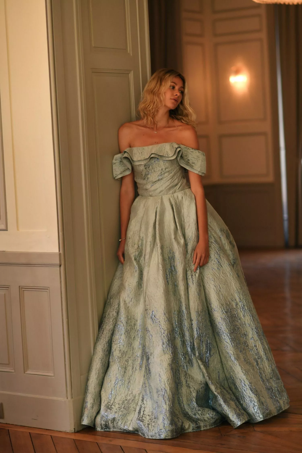 timeless elegance floor length gown