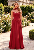 Satin Draped Maxi Gown — modern & sophisticated