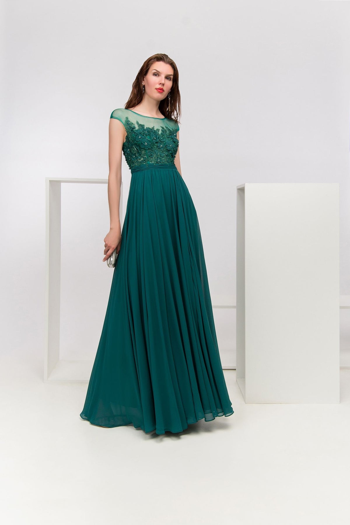 Shanna Yellow Maxi Evening Dress