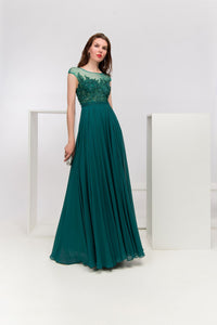 Shanna Yellow Maxi Evening Dress