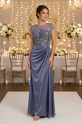Elegant satin dress