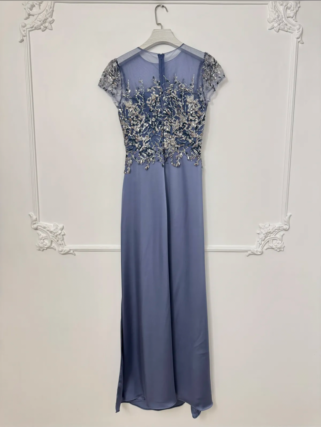 Elegant satin dress