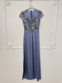 Elegant satin dress