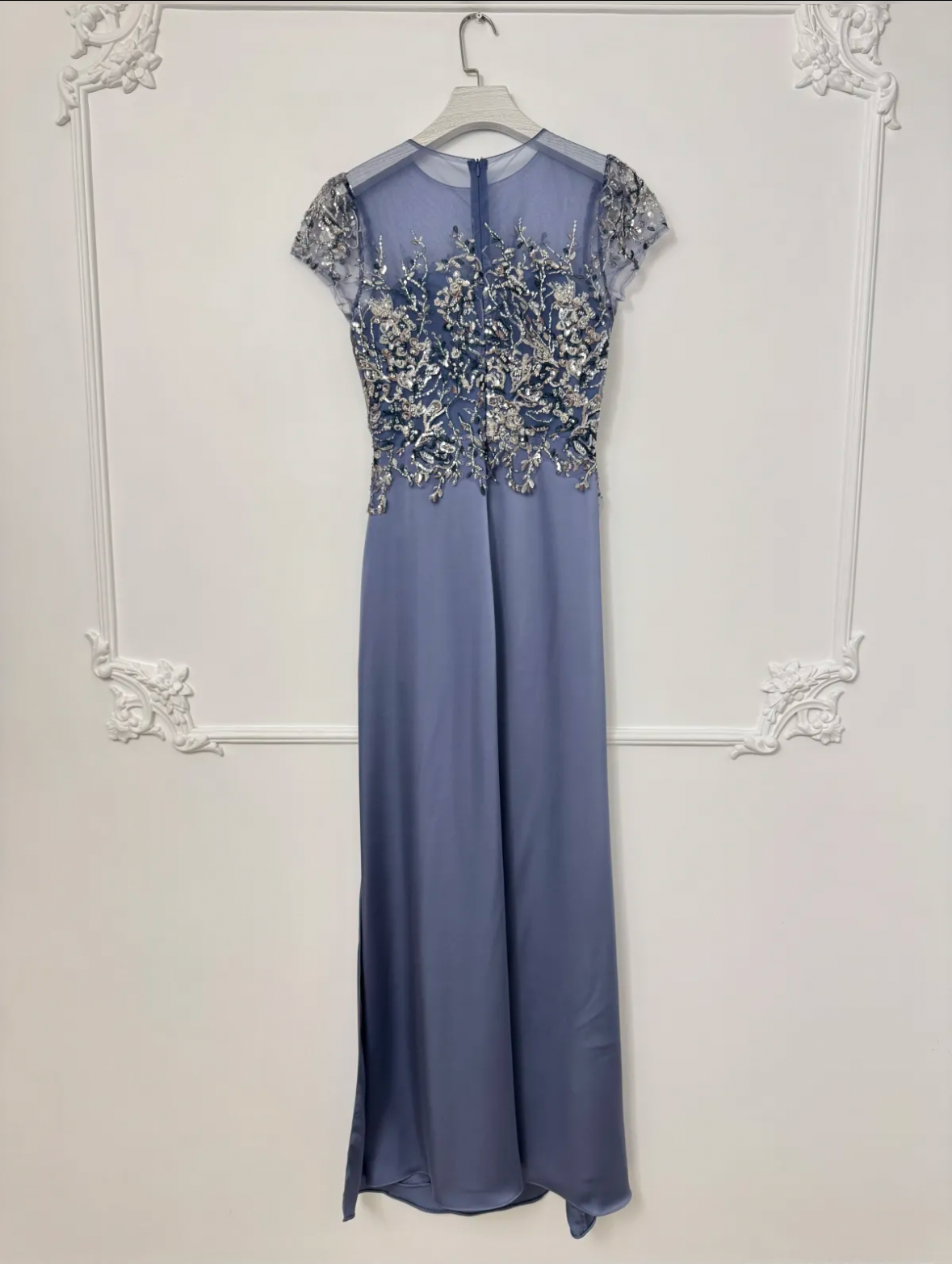 Elegant satin dress