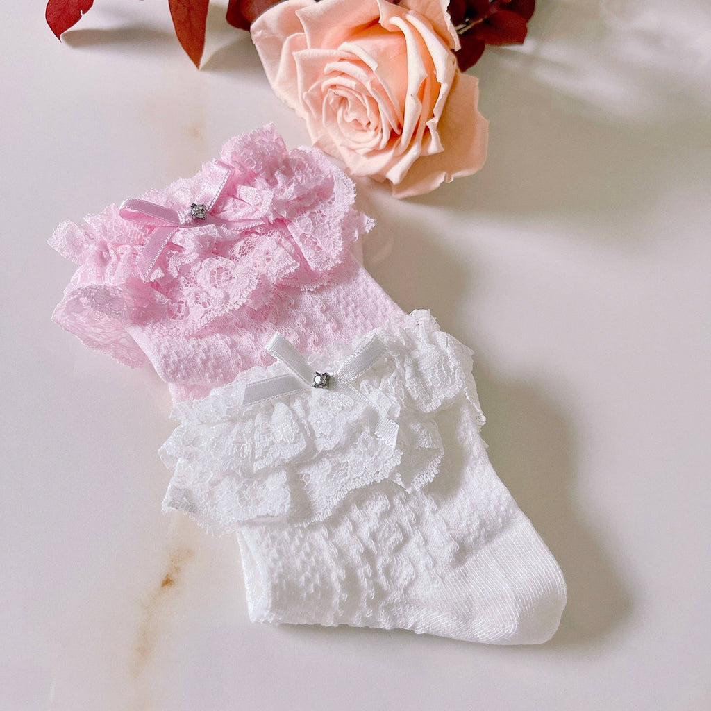 Luna Lace Socken