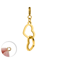 Best Friend Charm | 18K gold plated