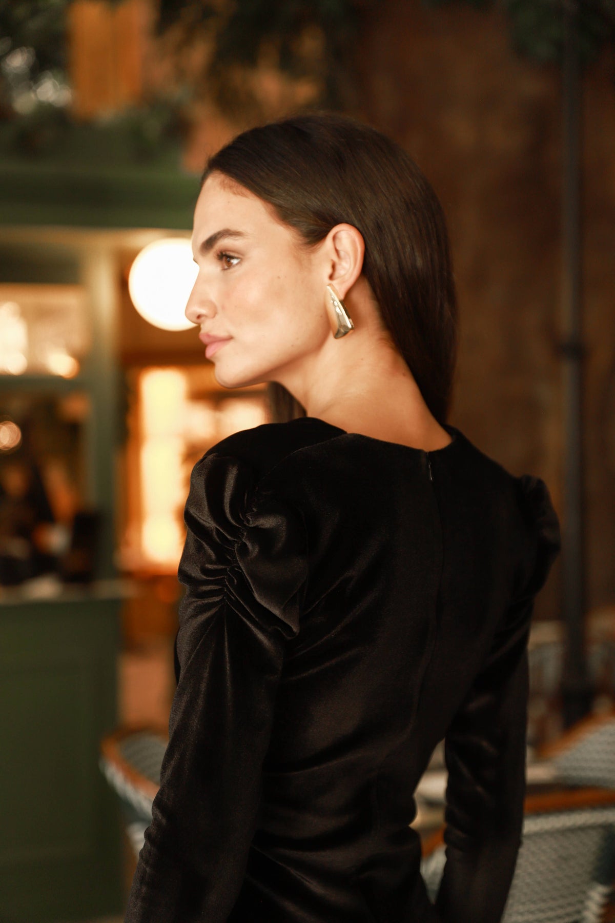 Black Velvet Dress