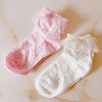 Honey Lace Socken