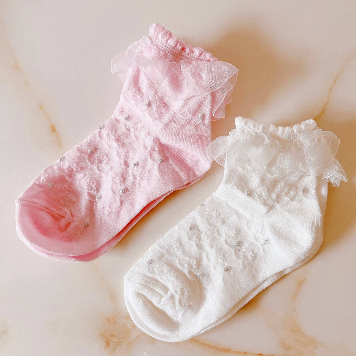 Honey Lace Socken