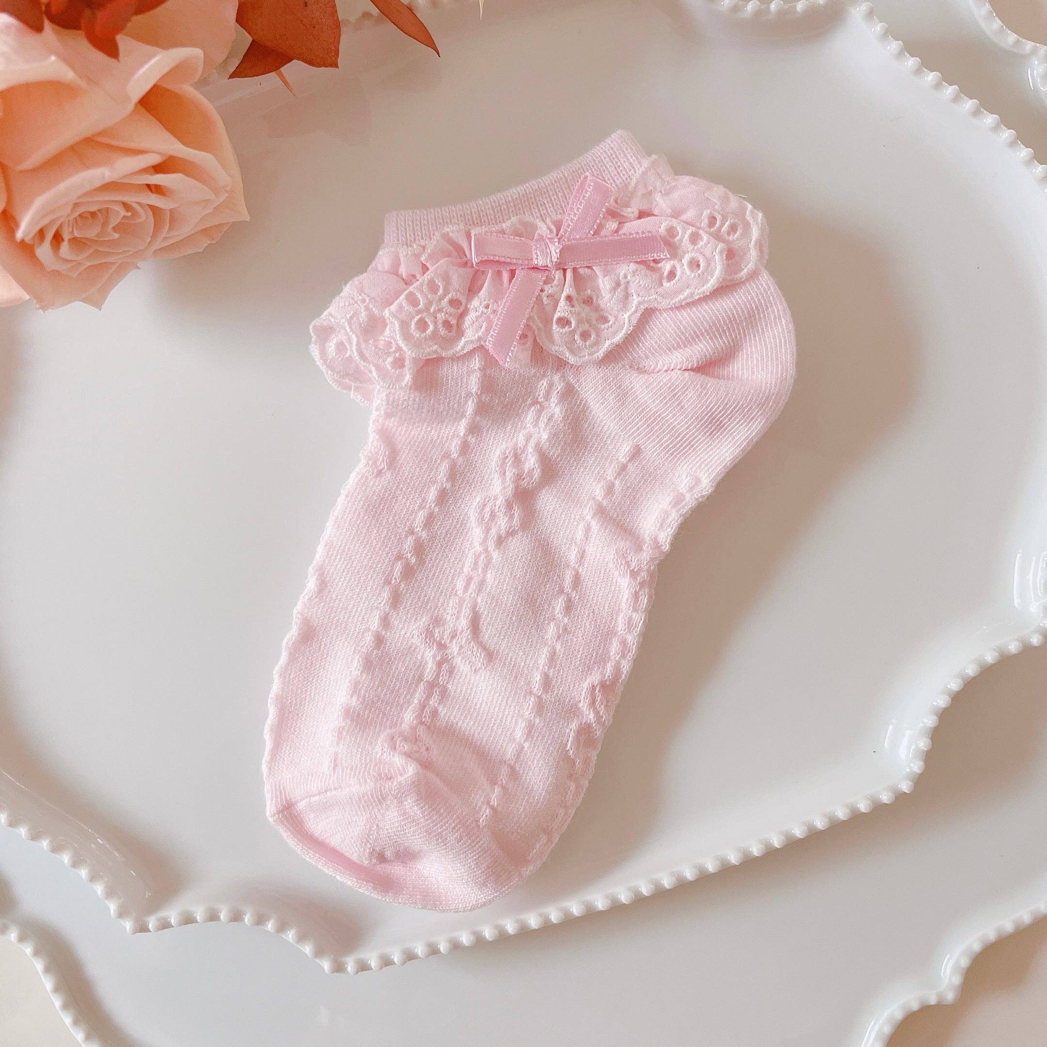 Cotton Lace Socken