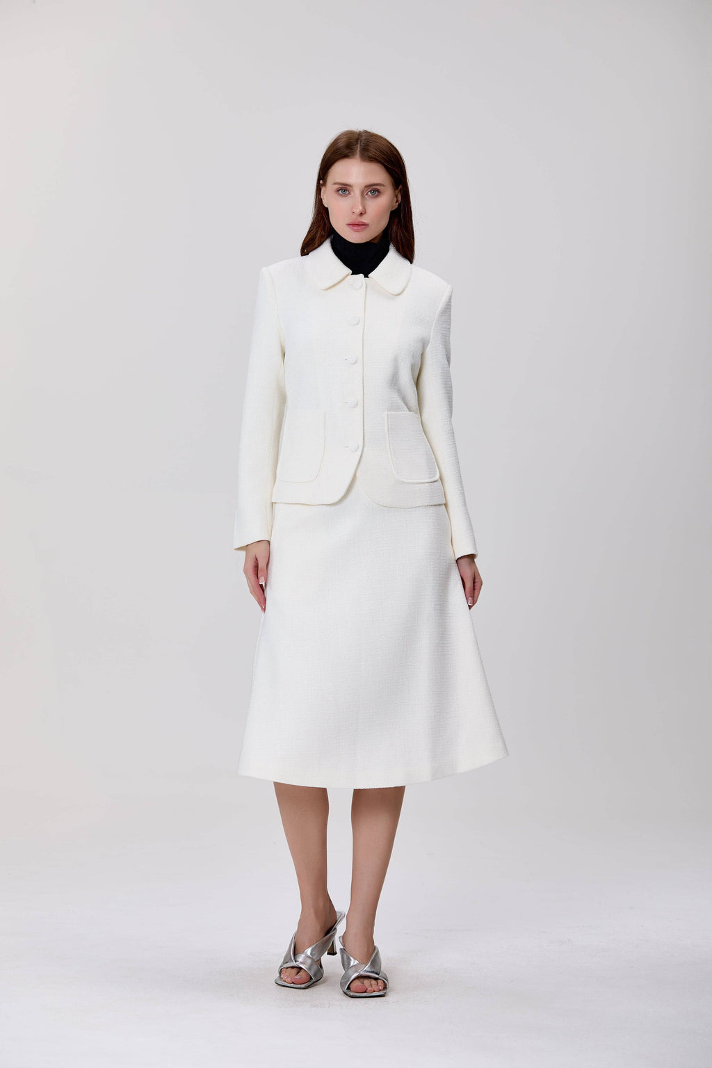 Smart and Joy - Trapeze midi skirt