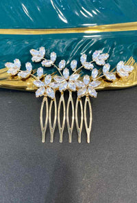 Hair cubic Zirconia combs
