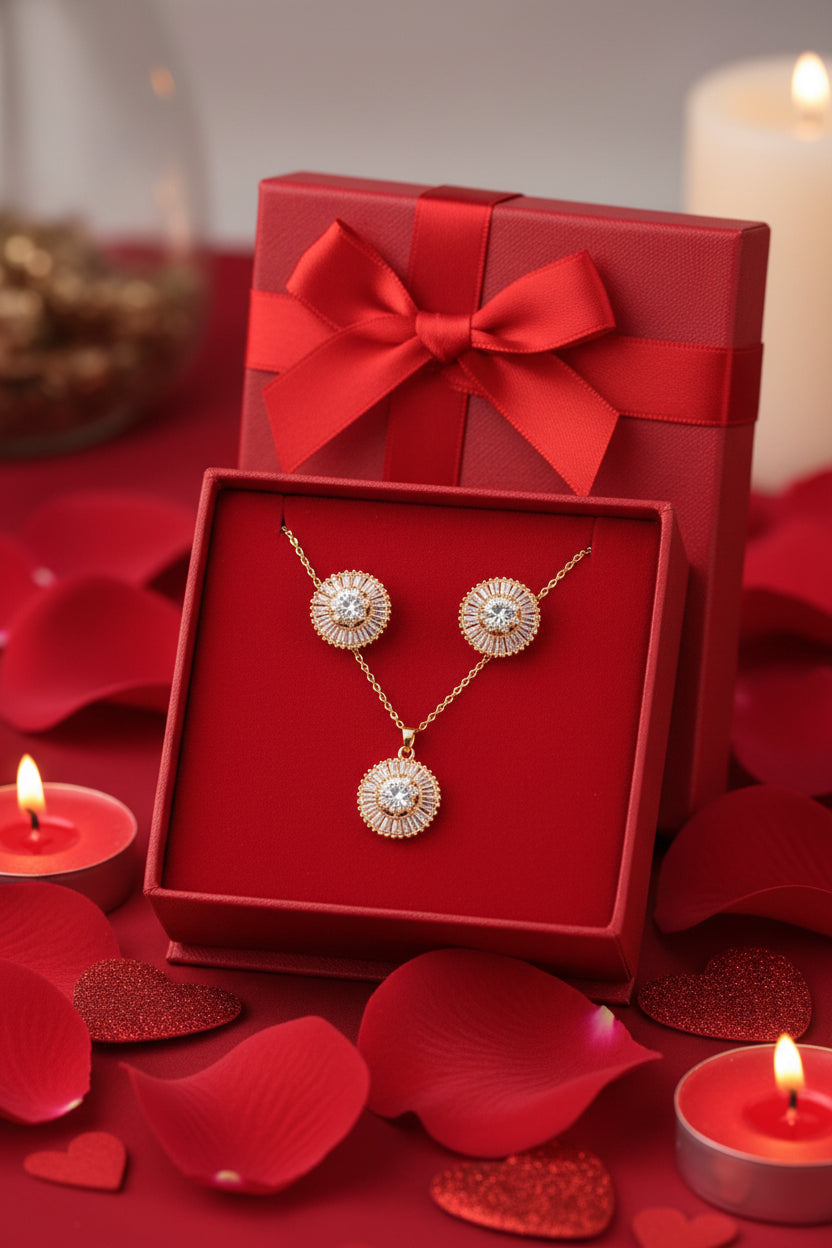 Earring and Necklace Set