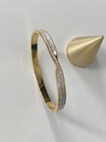 Stainless Steel and rhinestone bracelets