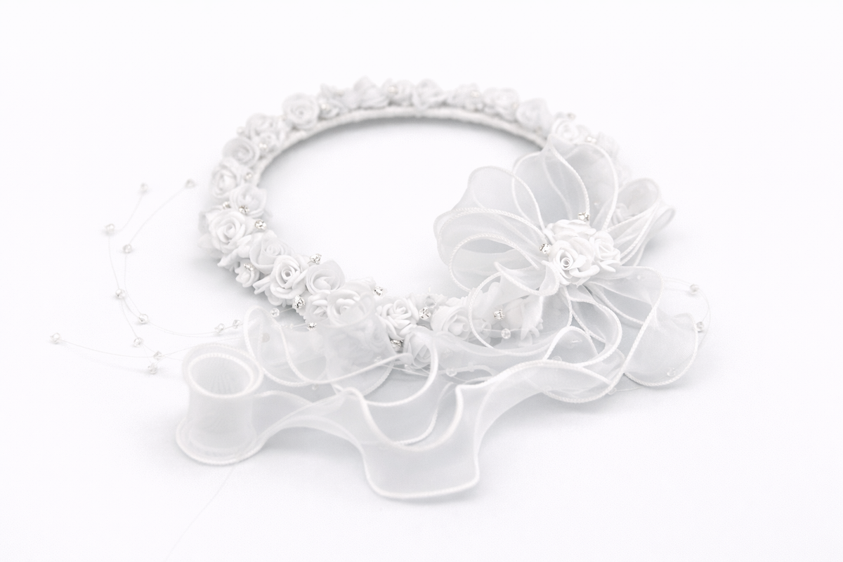 NEW 2026 First communion wreath, headwear, head piece 