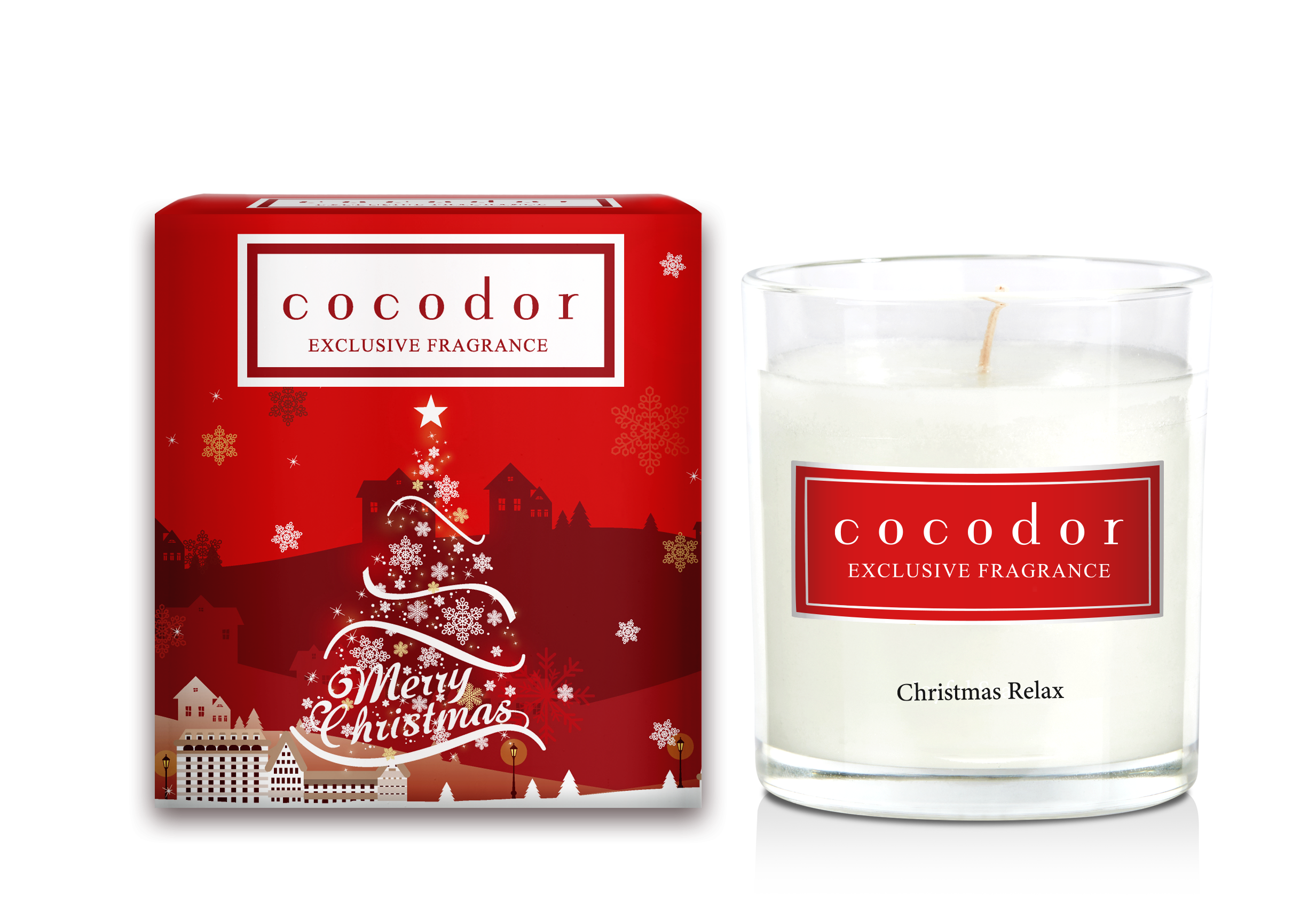 Premium Jar Candle (170g) in Christmas Relaxation