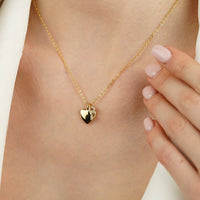 Key to Heart | 18k gold plated necklace
