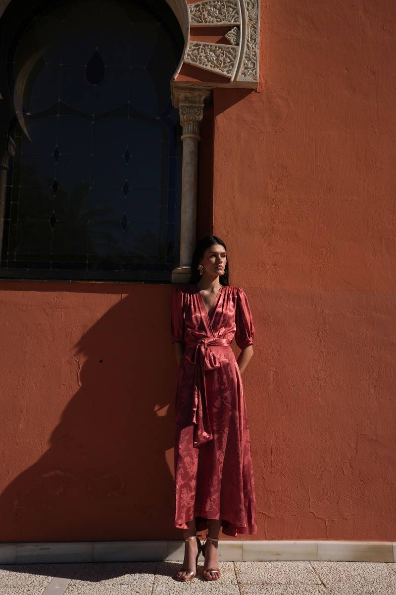 Luz Dress with Fringes for Guest - Spring 2026