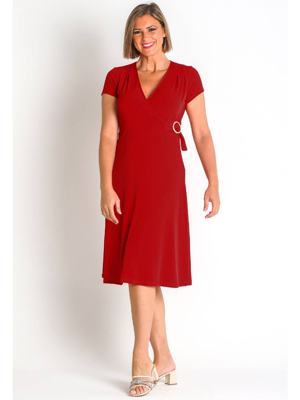 3674860 - BUCKLE KNIT DRESS