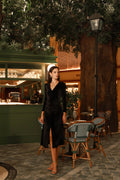 Black Velvet Dress