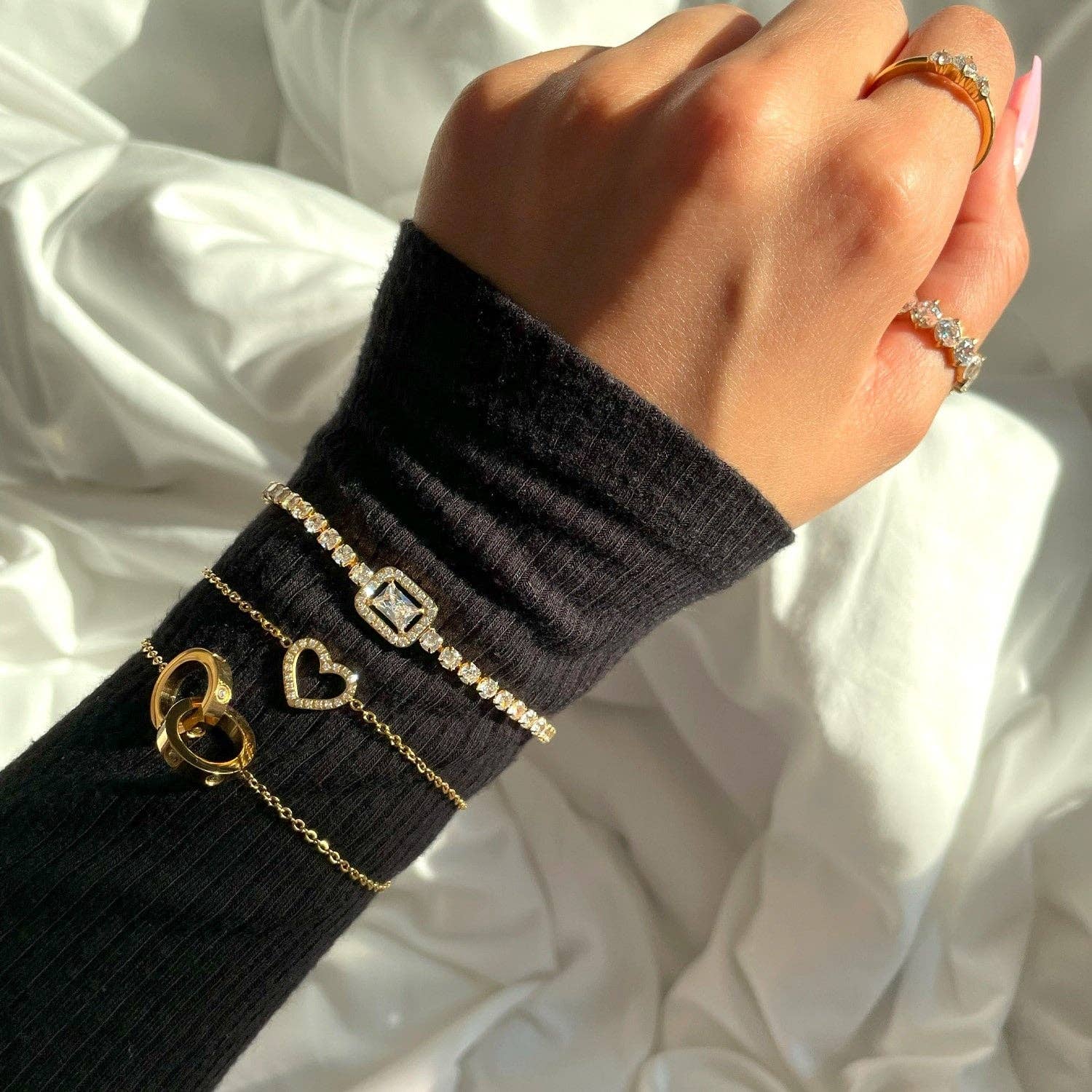 Arianna bracelet | 18K gold plated