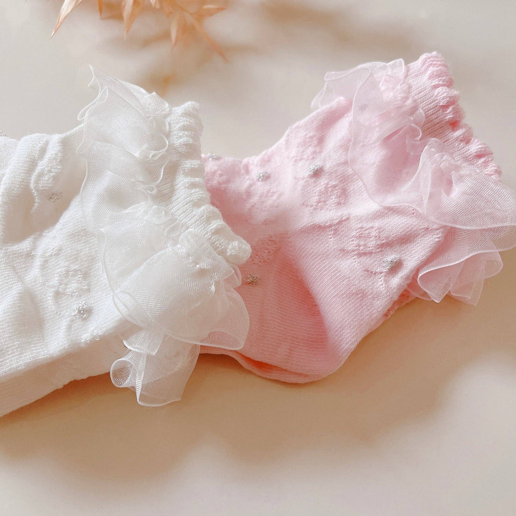 Honey Lace Socken