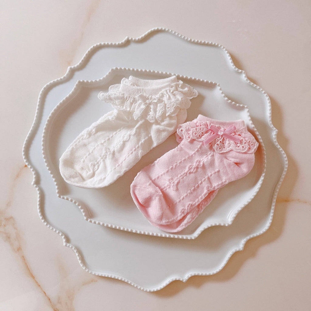 Cotton Lace Socken