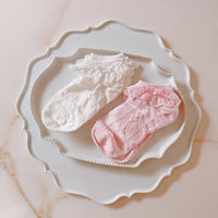 Cotton Lace Socken