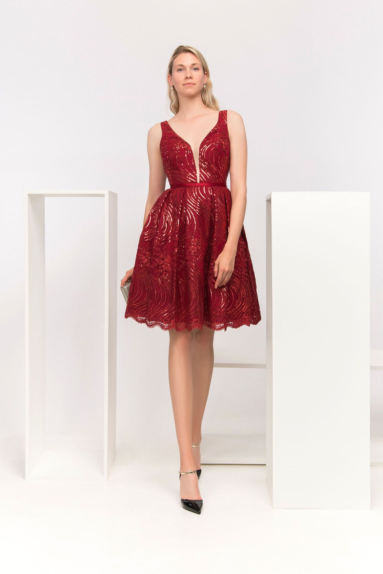 Short Shimmer Dress