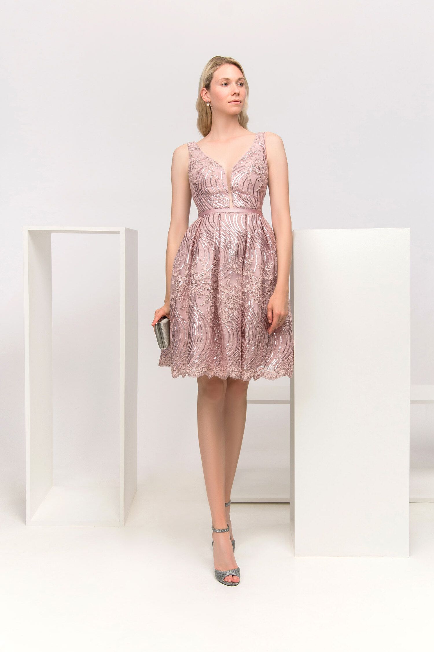 Short Shimmer Dress