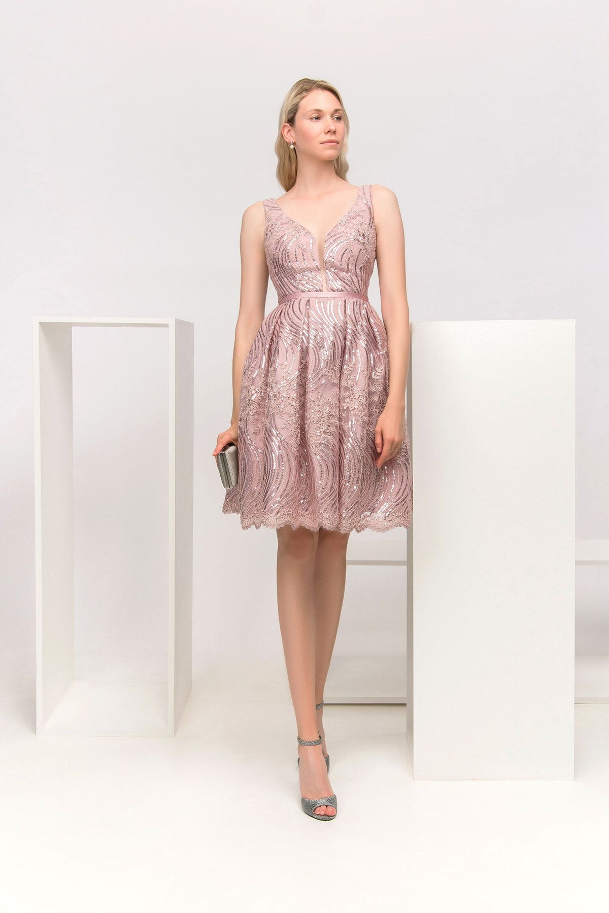 Short Shimmer Dress