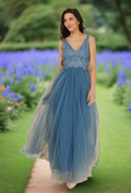 Tulle & Lace long dress