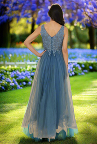 Tulle & Lace long dress