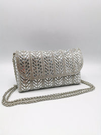 Mini rhinestone clutch