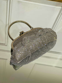 Beaded evening clutch