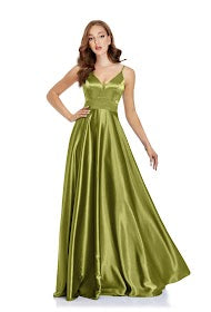 Satin Ball Gown