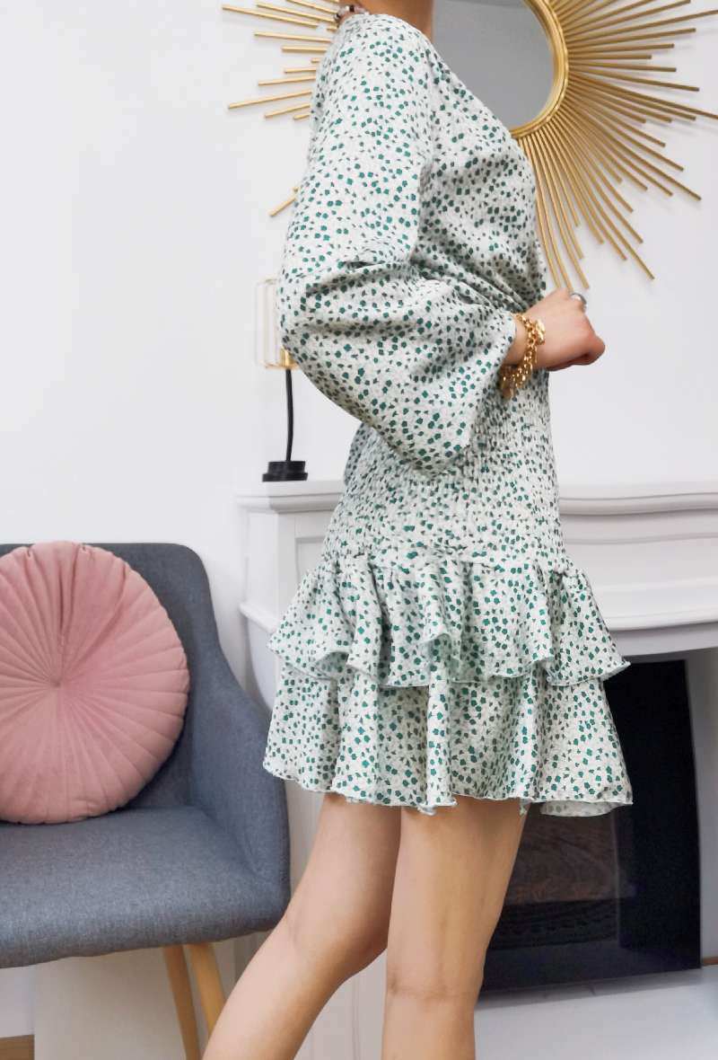 Short , long Sleeve dress