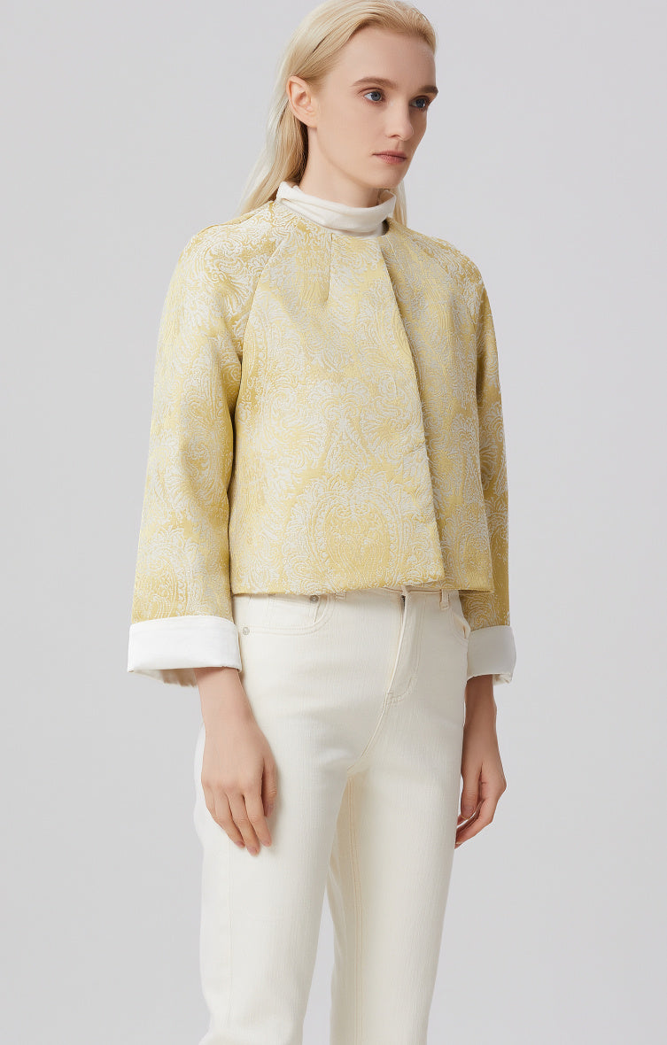 Brocade short jacket